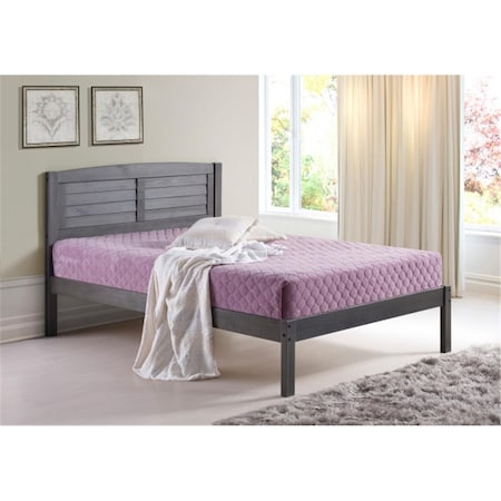Pivot Direct Full Size Louver Bed - Antique Grey PD_212FAG
